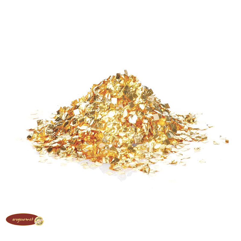 QUADRATISCHE Nuggets 2 x 2 mm 22K GOLD - 300 mg