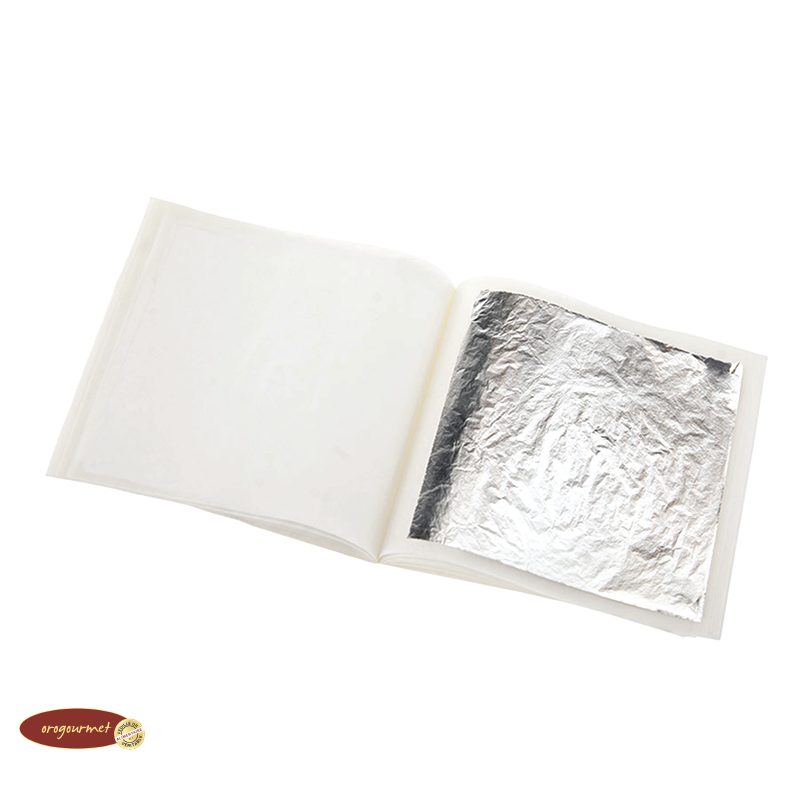 8 x 8 cm - 25 SILVER Loose Sheets