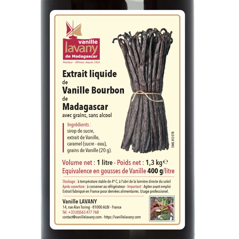 CONVENTIONAL Vanilla Extract 400