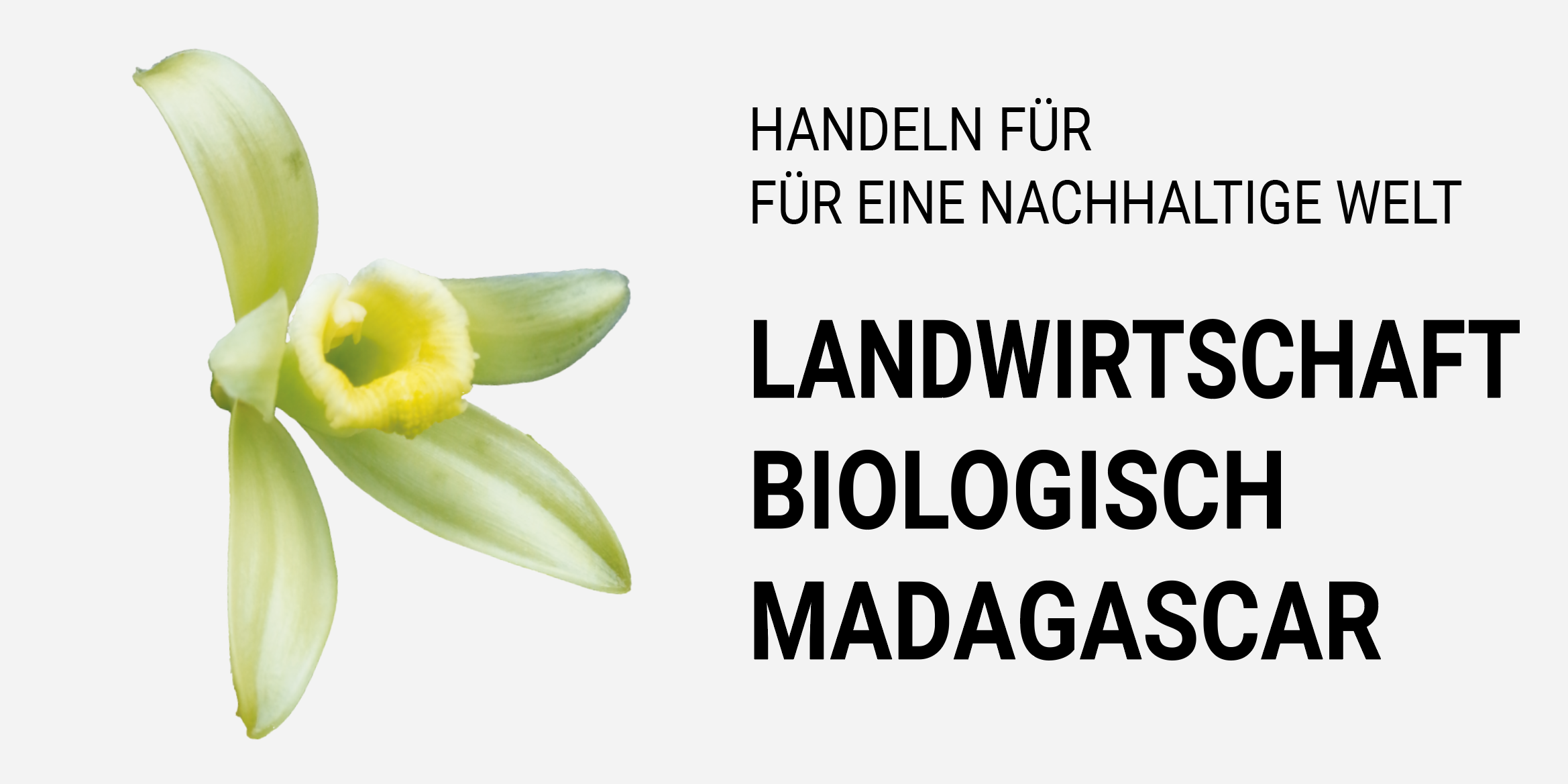 Aktion für eine nachhaltige Welt - Bio Landwirtschaft in Madagaskar für die Kultur der Vanille LAVANY Bourbon de Madagaskar